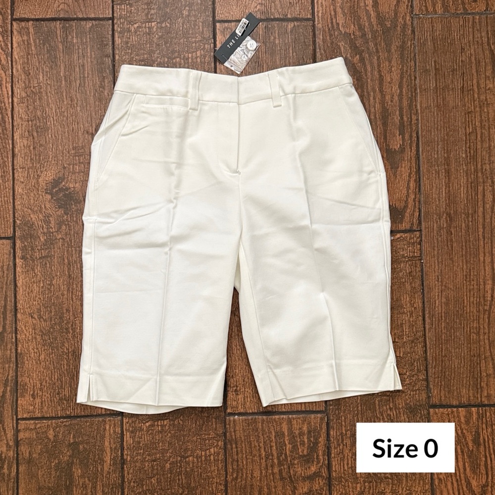 The Limited Wear To Work White Essential Shorts - Size 0